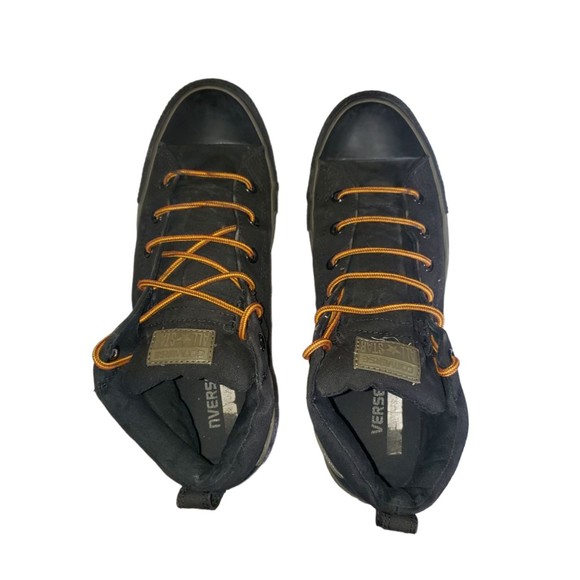 Converse Chuck Taylor All Star Street Mid Casual Sneaker ALL BLACK Men's Size 10 - Picture 7 of 11
